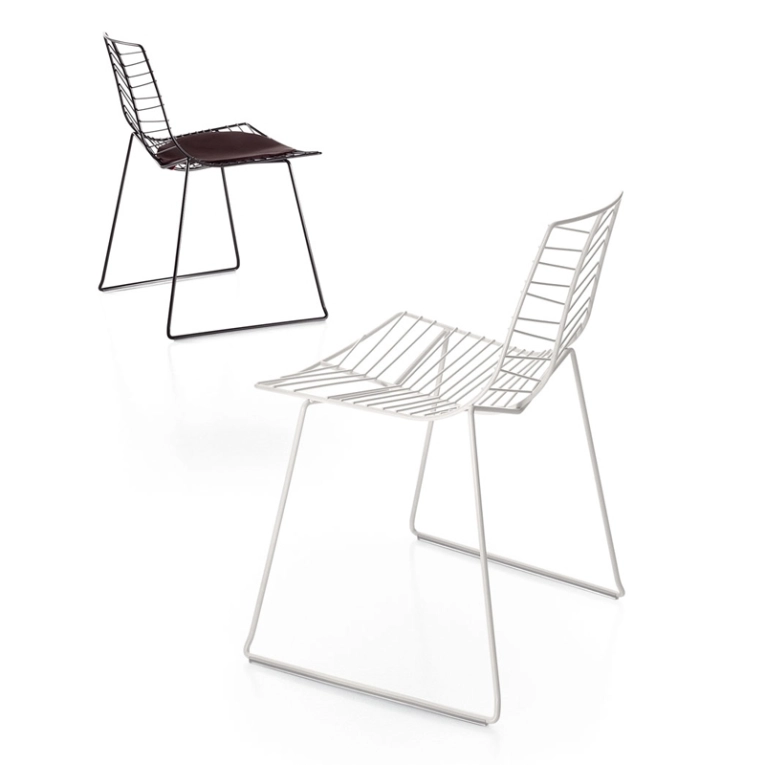 Chaise extérieur LEAF Marron ARPER