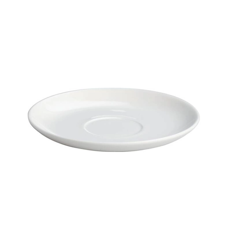 Café & Thé Set de 4 soucoupes pour tasses à thé ALL TIME Blanc ALESSI