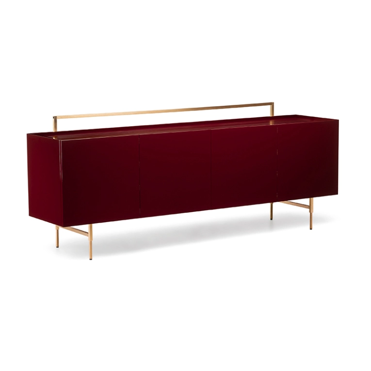 Meuble de rangement TRUNK LOW Bordeaux DE LA ESPADA
