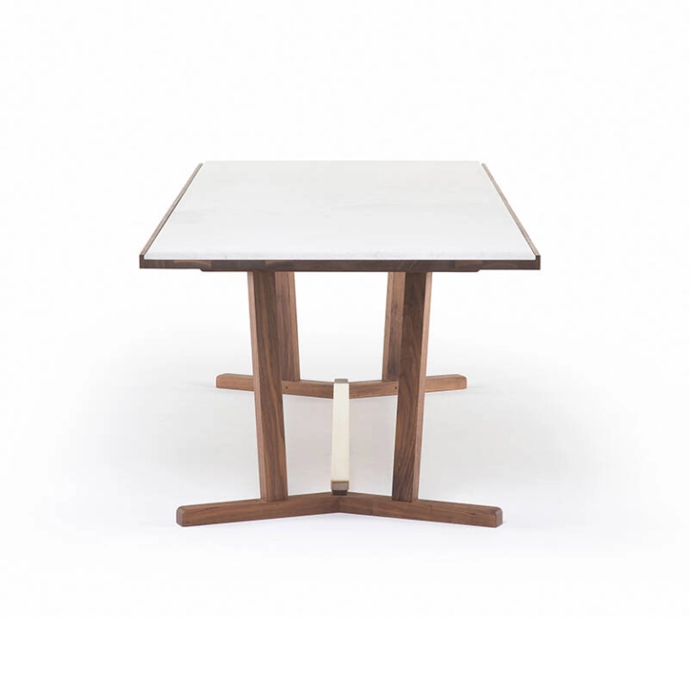 Table SHAKER Marbre Carrara DE LA ESPADA