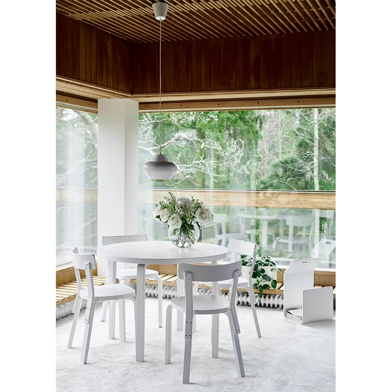 Suspension A333 TURNIP Blanc / Laiton ARTEK