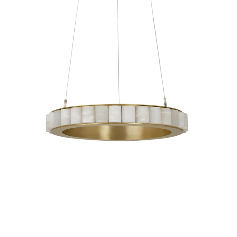 Suspension AVALON Medium Laiton satiné CTO LIGHTING