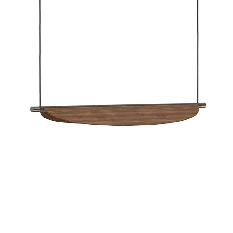 Suspension THULA 562.22 Noyer/ noir/ nickel TOOY