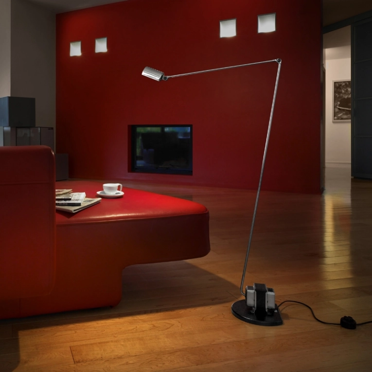 Lampadaire DAPHINE TERRA CLASSIC Noir mat LUMINA