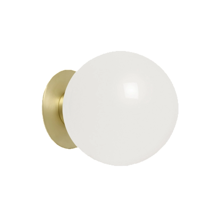 Applique MEZZO FLUSH Large IP44 Laiton satiné CTO LIGHTING