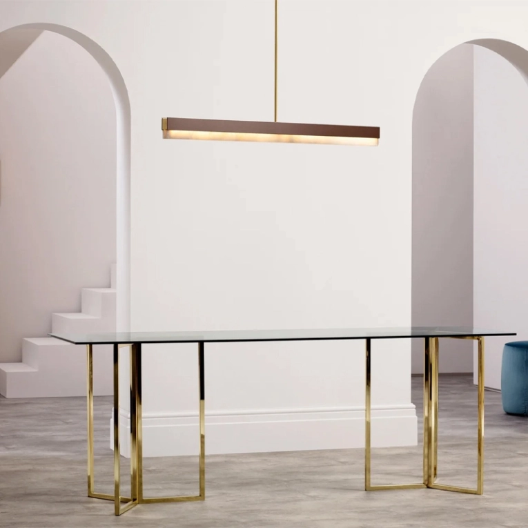 Suspension ARTES 900 Bronze/ laiton CTO LIGHTING