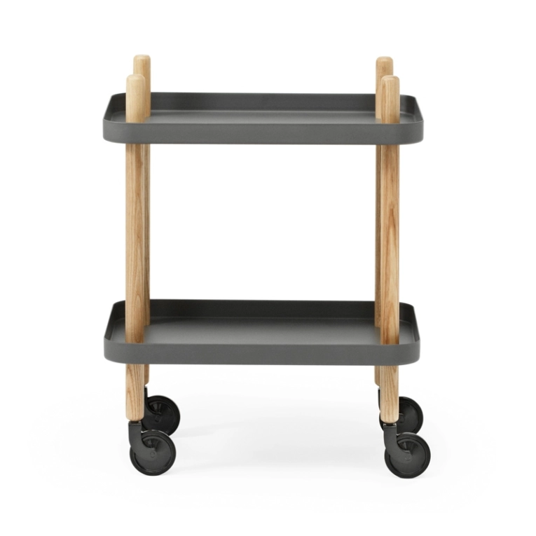 Desserte BLOCK TABLE Gris foncé Normann Copenhagen
