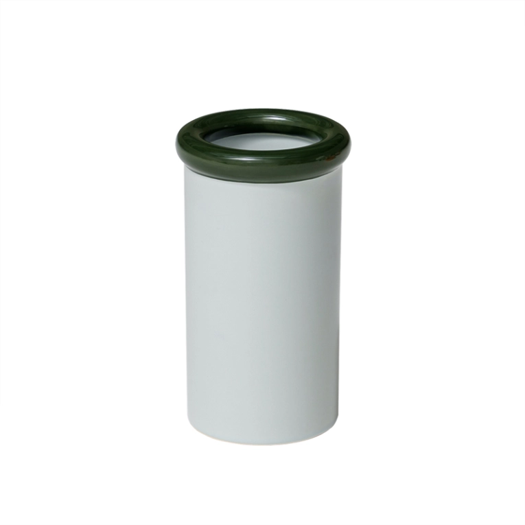 Vase Vase ROD Vert foncé/ bleu clair NINE