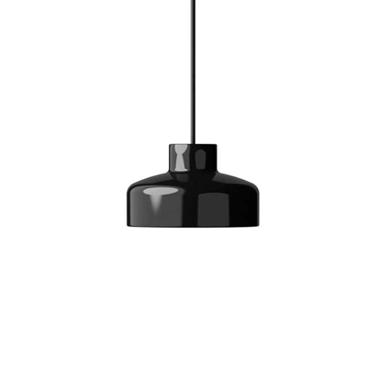 Suspension LACQUER Small Noir NINE