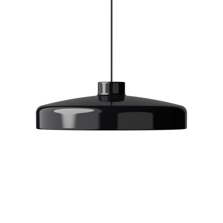 Suspension LACQUER Large Noir NINE