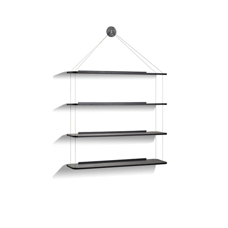 Etagère LIBRERIA PENSILE Noir KARAKTER