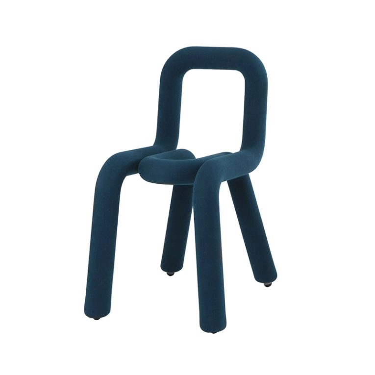 Chaise BOLD Bleu canard MOUSTACHE