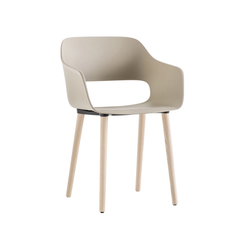 Chaise BABILA ARMCHAIR 2755 Sable/ frêne blanchi PEDRALI