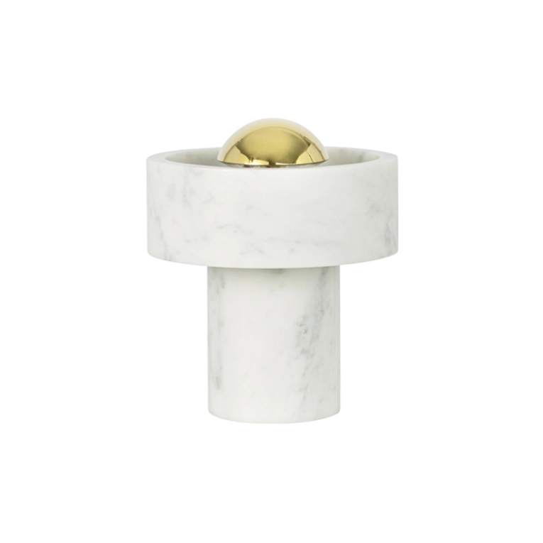 Lampe à poser STONE PORTABLE Or TOM DIXON