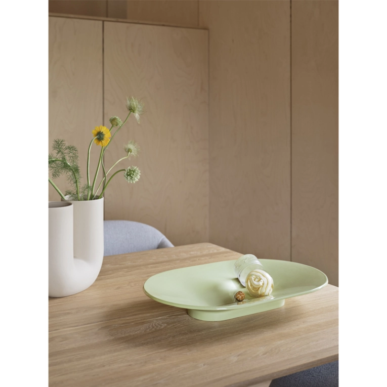 Centre de table & corbeille Coupe MERE 52x36 cm Blanc cassé MUUTO