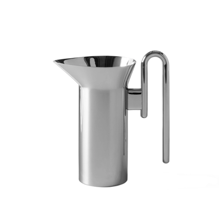 Carafe & verre Pichet MOMENTO JH38 Acier poli AND TRADITION