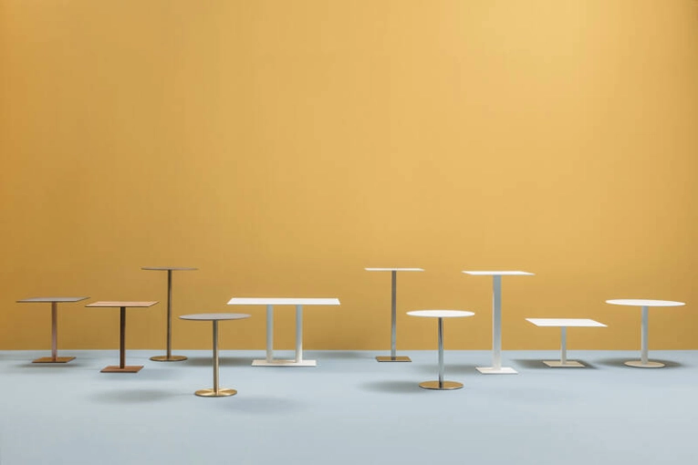 Table INOX 4401 Blanc PEDRALI