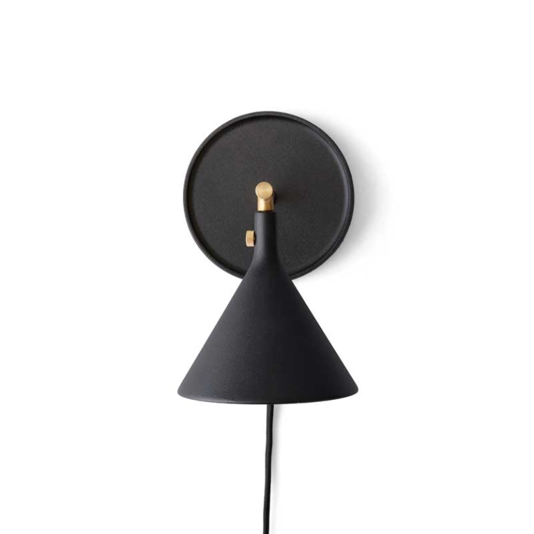 Applique CAST SCONCE WALL Noir AUDO COPENHAGEN