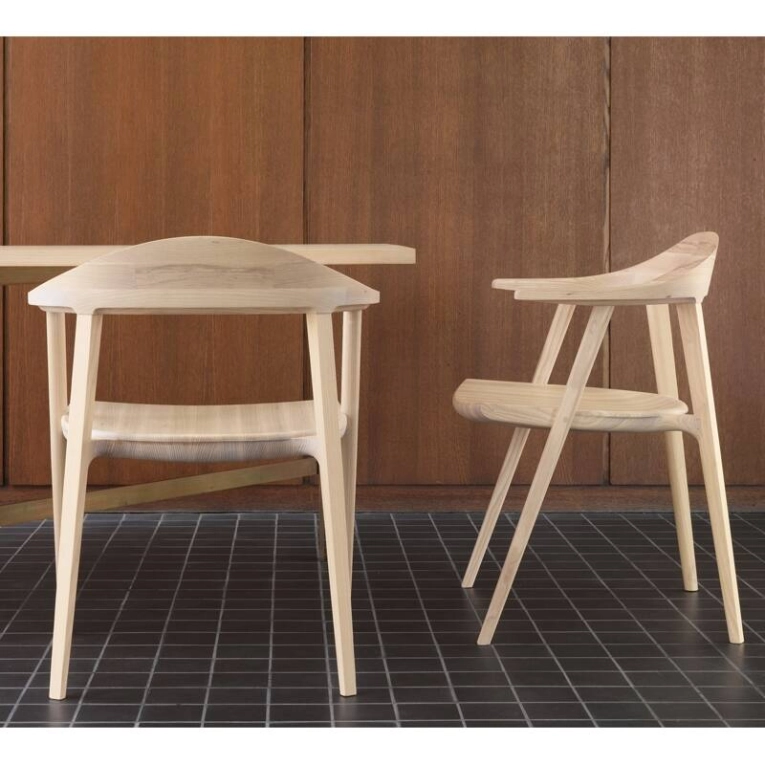 Chaise MANTIS SIDE CHAIR Noyer BASSAMFELLOWS