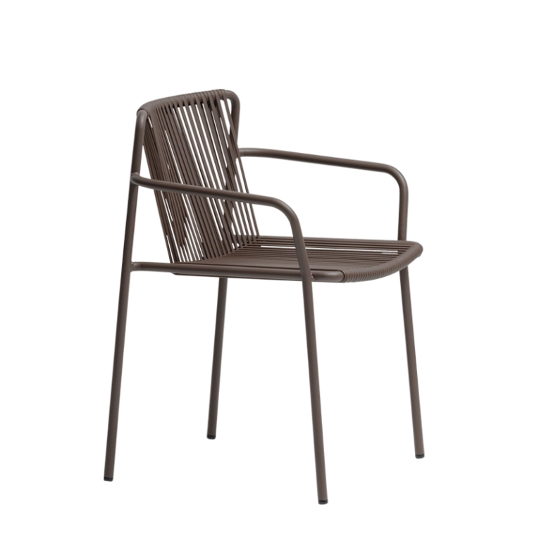 Chaise TRIBECA 3665 Marron PEDRALI