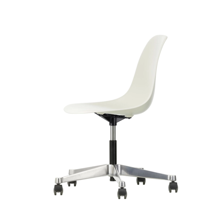 Fauteuil de bureau EAMES PLASTIC SIDE CHAIR PSCC Gris galet RE VITRA