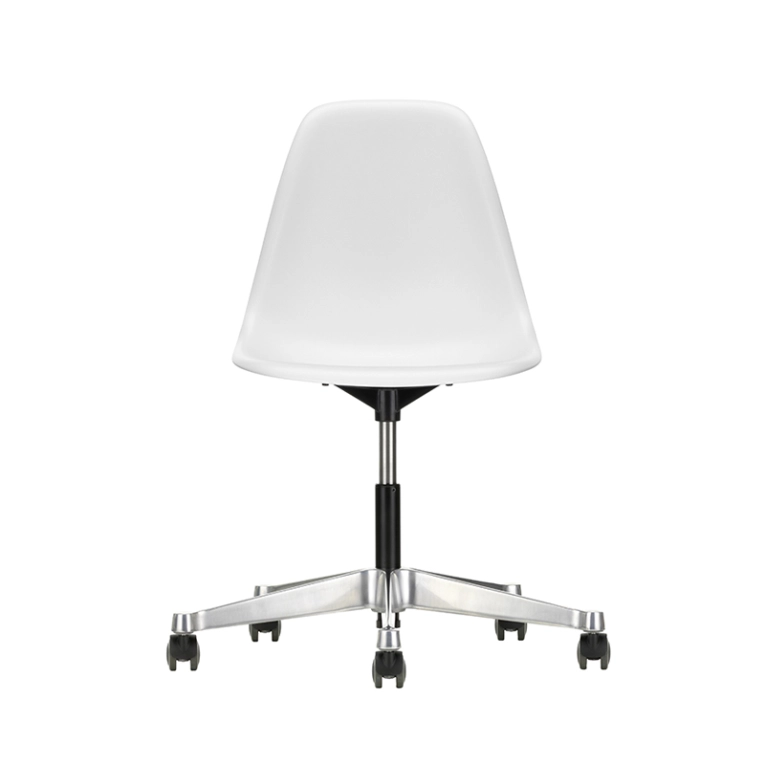 Fauteuil de bureau EAMES PLASTIC SIDE CHAIR PSCC Cotton white RE VITRA