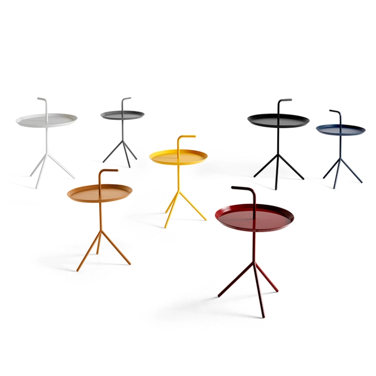 Table d'appoint guéridon DLM Noir HAY