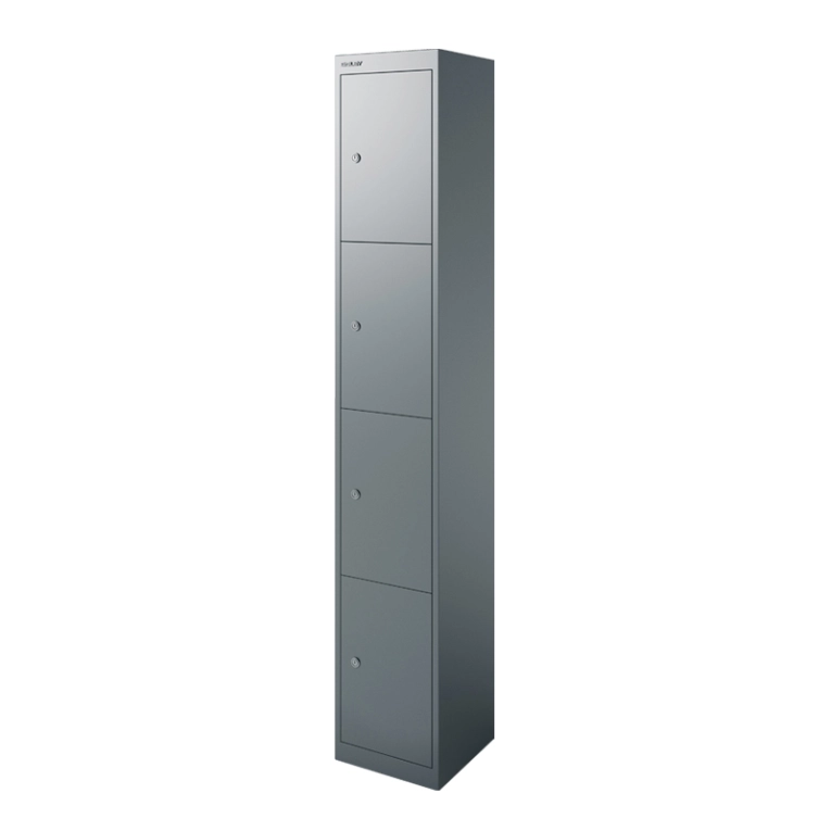 Meuble de rangement CLK 4 casiers Anthracite BISLEY