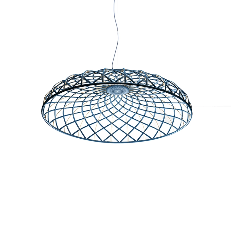 Suspension SKYNEST Bleu tourmaline FLOS
