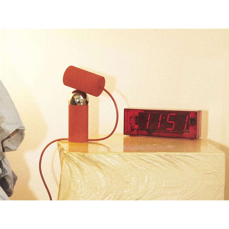 Lampe à poser BILBOQUET Rouge tomate FLOS