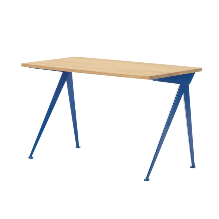 Bureau COMPAS DIRECTION Prouvé Bleu Marcoule VITRA