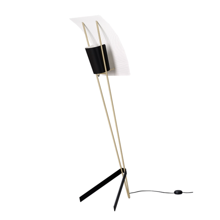 Lampadaire G30 Noir et blanc SAMMODE STUDIO