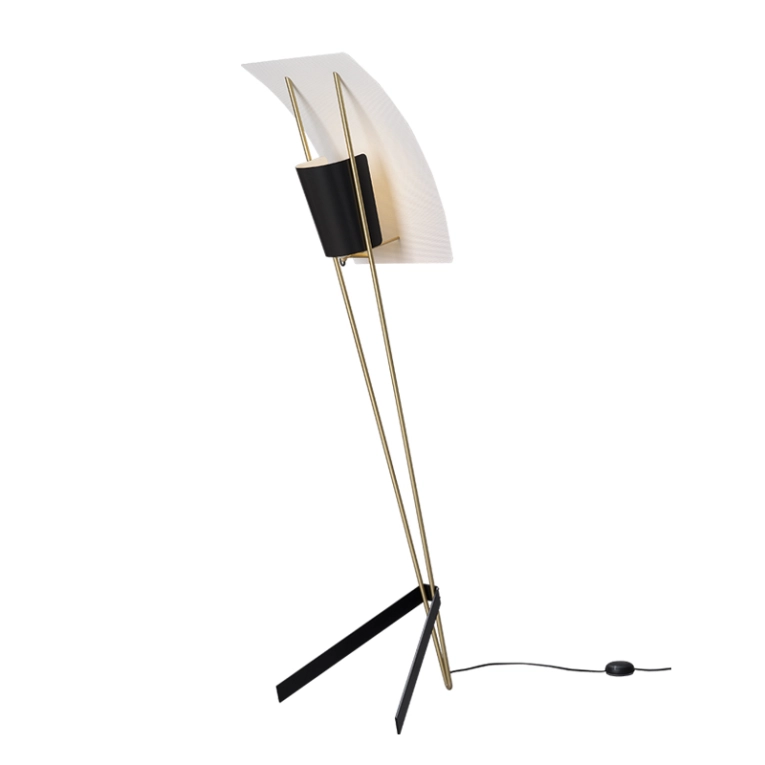 Lampadaire G30 Noir et blanc SAMMODE STUDIO