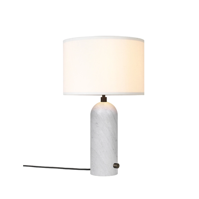 Lampe à poser GRAVITY Marbre blanc GUBI