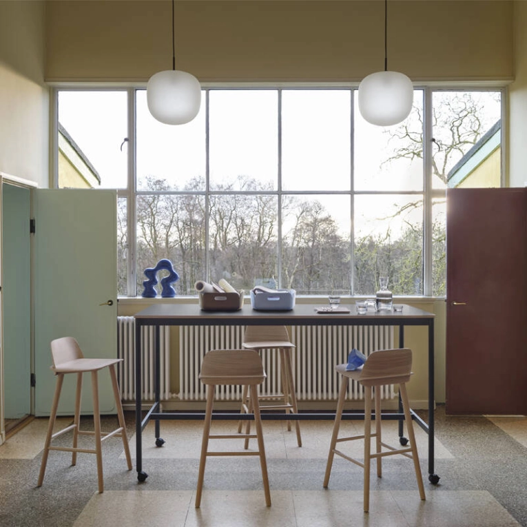Tabouret haut NERD BARSTOOL Vert MUUTO