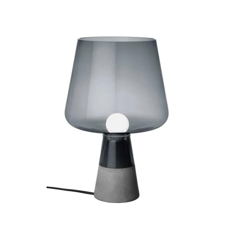 Lampe à poser LEIMU H 38 Gris IITTALA