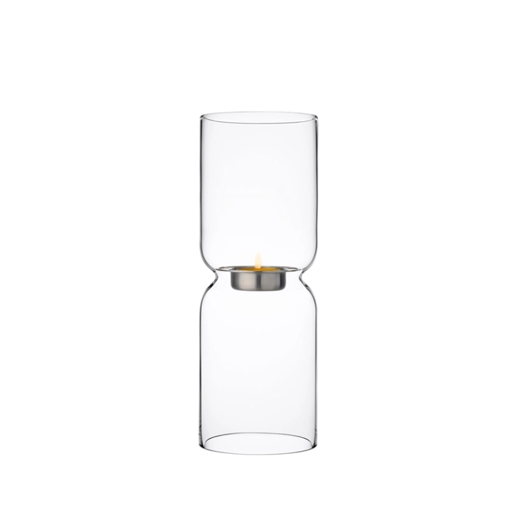 Photophore, bougeoir et bougie Bougeoir LANTERN small Transparent IITTALA