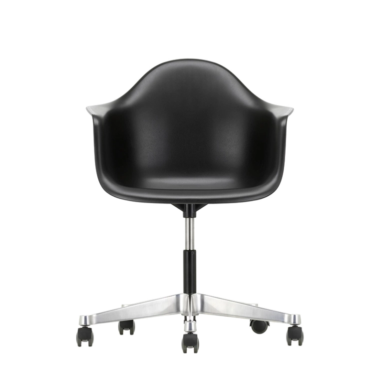 Fauteuil de bureau EAMES PLASTIC ARMCHAIR PACC Noir RE VITRA