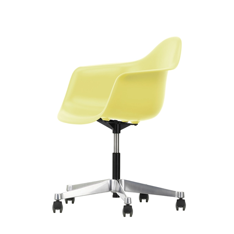 Fauteuil de bureau EAMES PLASTIC ARMCHAIR PACC Citron RE VITRA