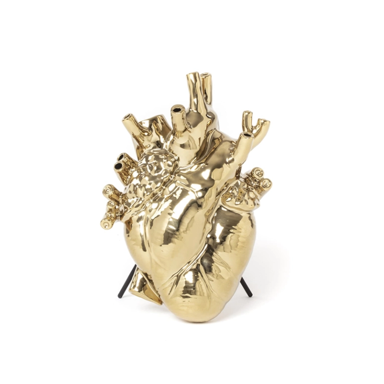 Vase LOVE IN BLOOM Or SELETTI