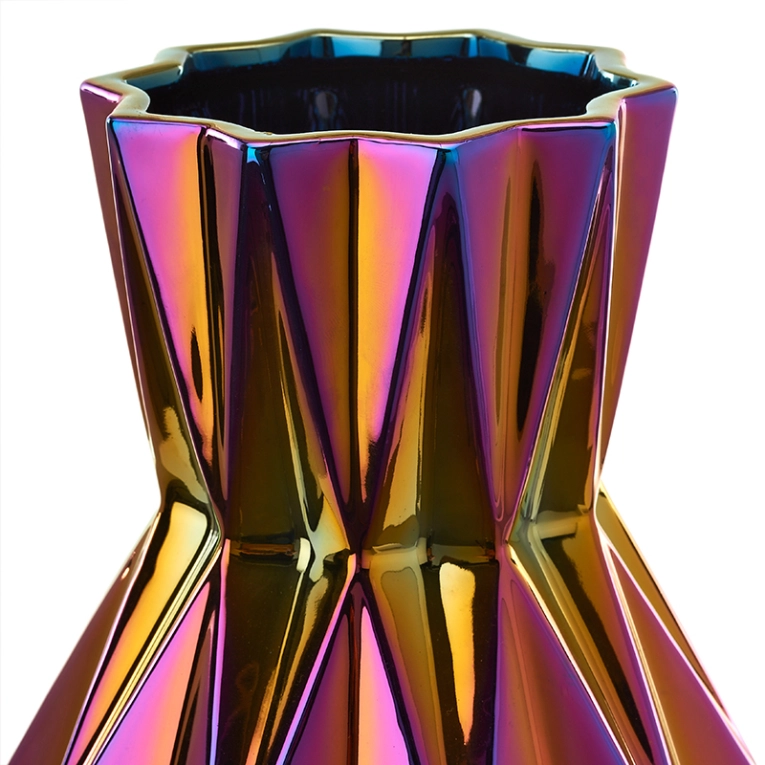 Vase Vase OILY FOLDS S Multicolore  POLS POTTEN