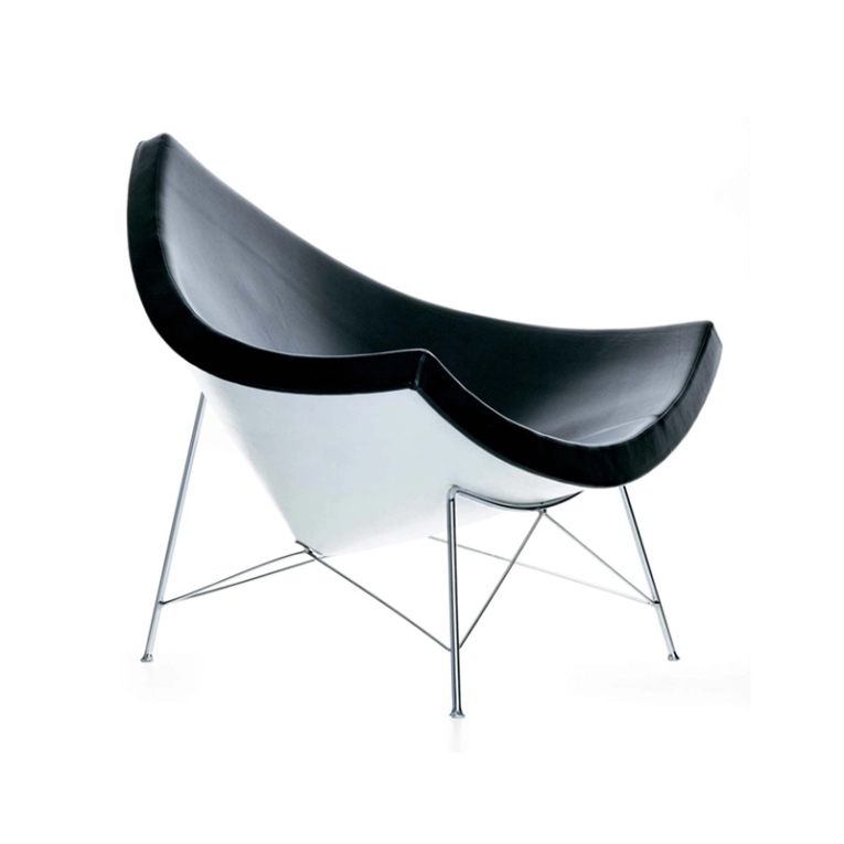 Fauteuil COCONUT CHAIR Noir VITRA