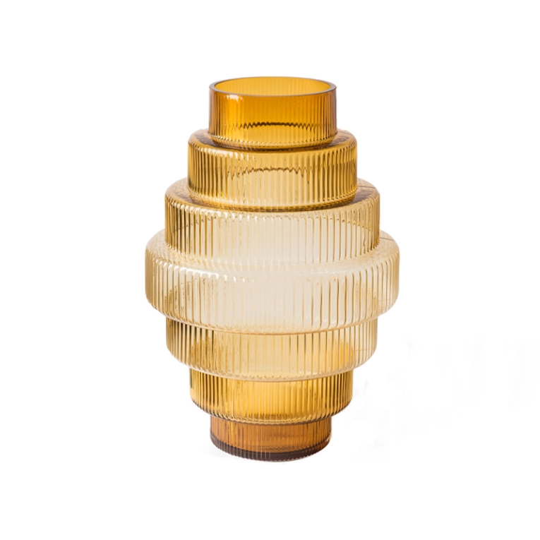 Vase Vase STEPS L Ocre POLS POTTEN