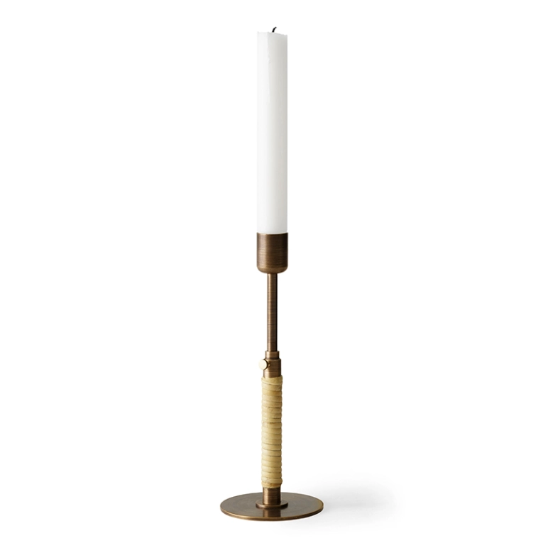 Photophore, bougeoir et bougie Bougeoir DUCA Laiton bruni AUDO COPENHAGEN