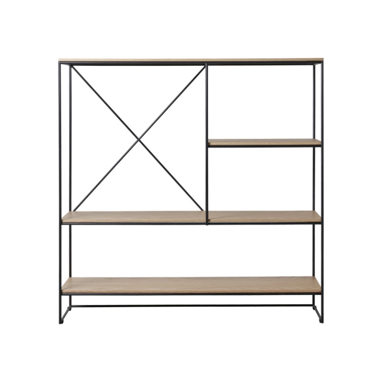 Etagère PLANNER Medium Chêne/ noir FRITZ HANSEN