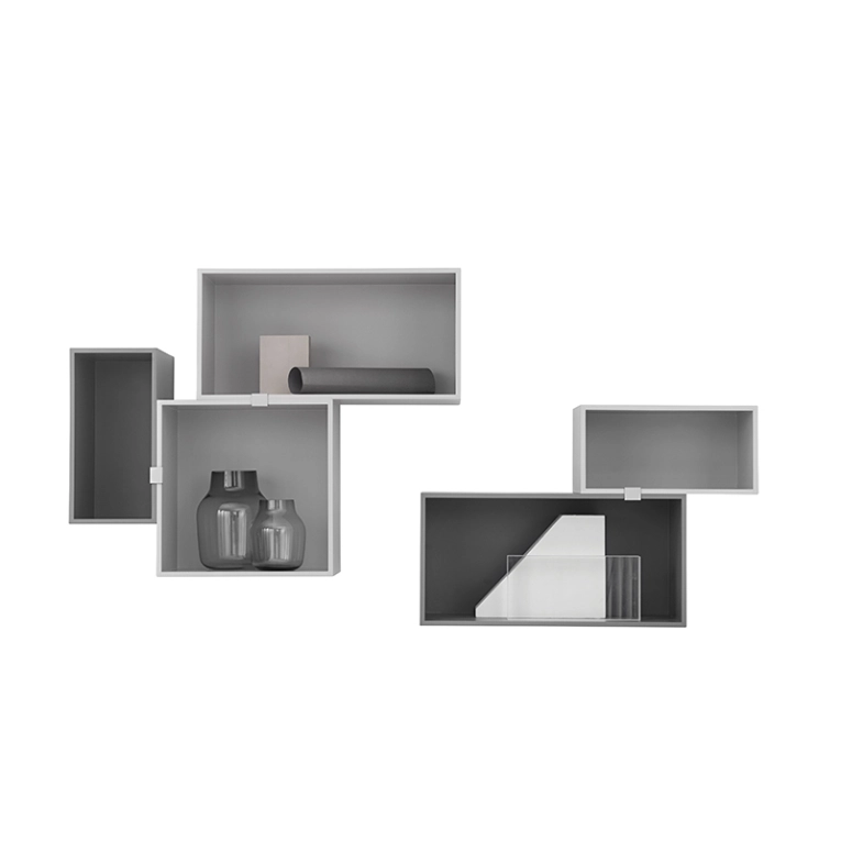 Etagère MINI STACKED Gris clair MUUTO
