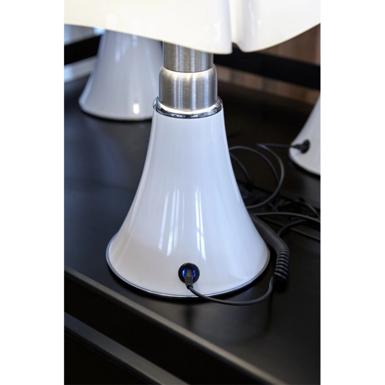 Lampe à poser MINIPIPISTRELLO sans fil Marron foncé MARTINELLI LUCE