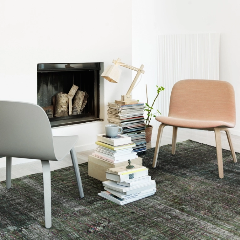 Fauteuil VISU LOUNGE Noir MUUTO