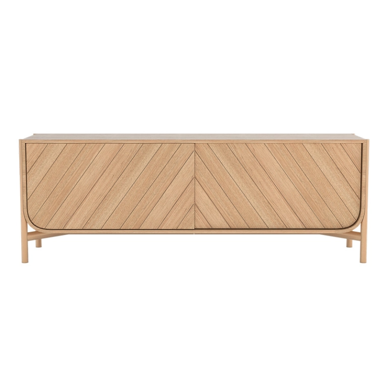 Meuble de rangement Buffet MARIUS L 185 Chêne HARTO