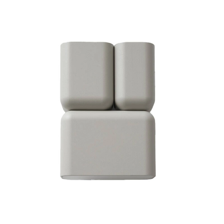 Applique TABATA LN10 Gris soie AND TRADITION